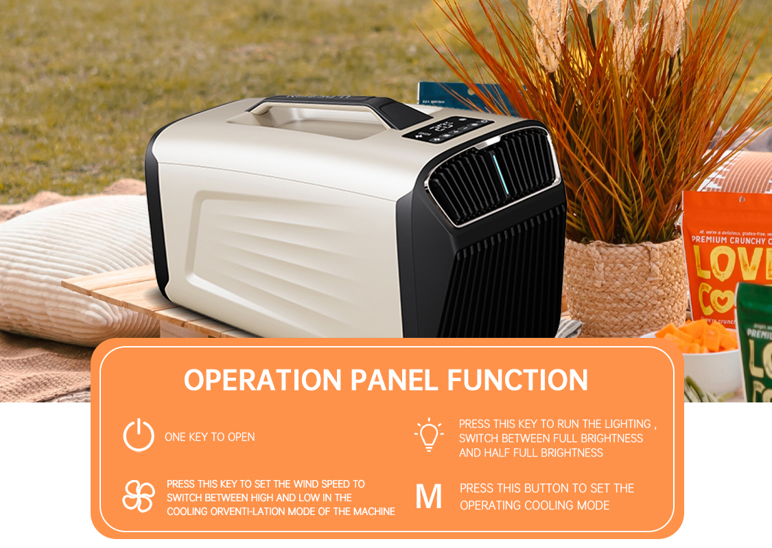 24V 220V Mini Air Conditioner  - Outdoor Camping Air Conditioner บทวิจารณ์และราคา