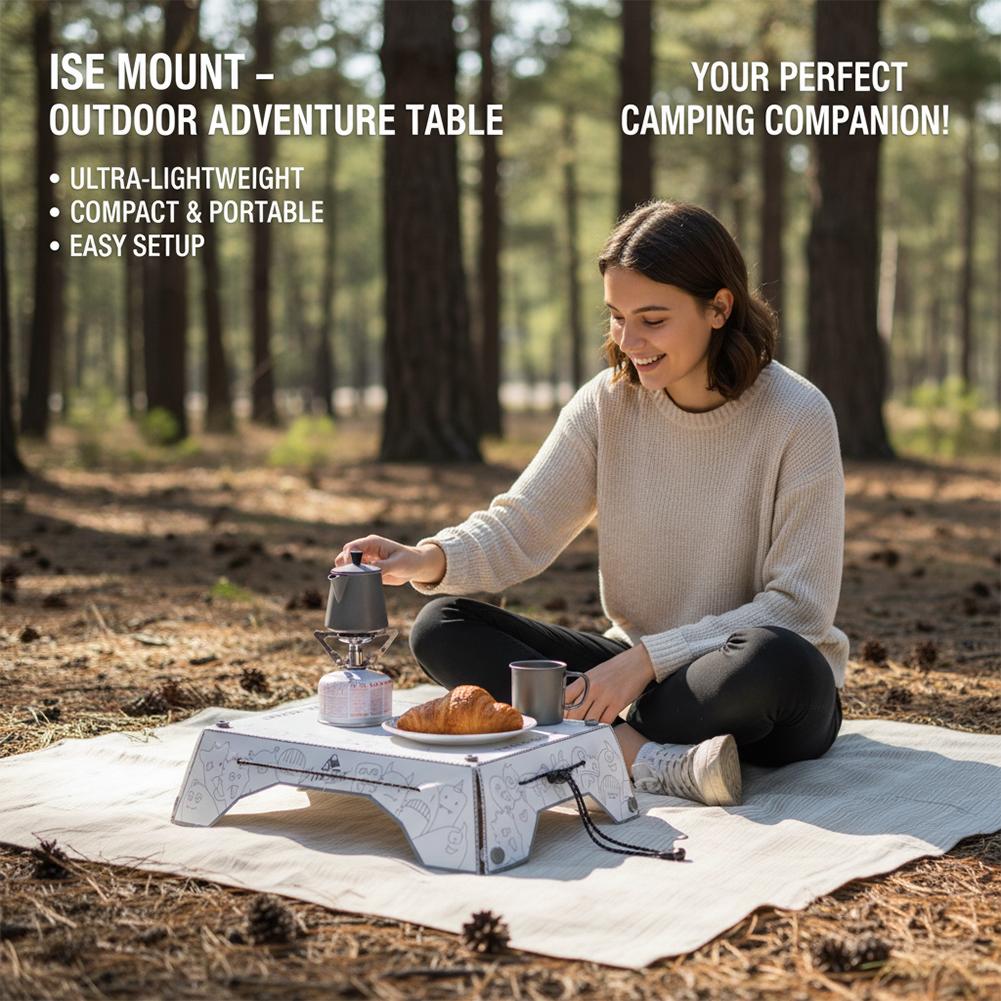 Portable Multi Folding Camping - Outdoor Camping Table With Storage บทวิจารณ์และราคา
