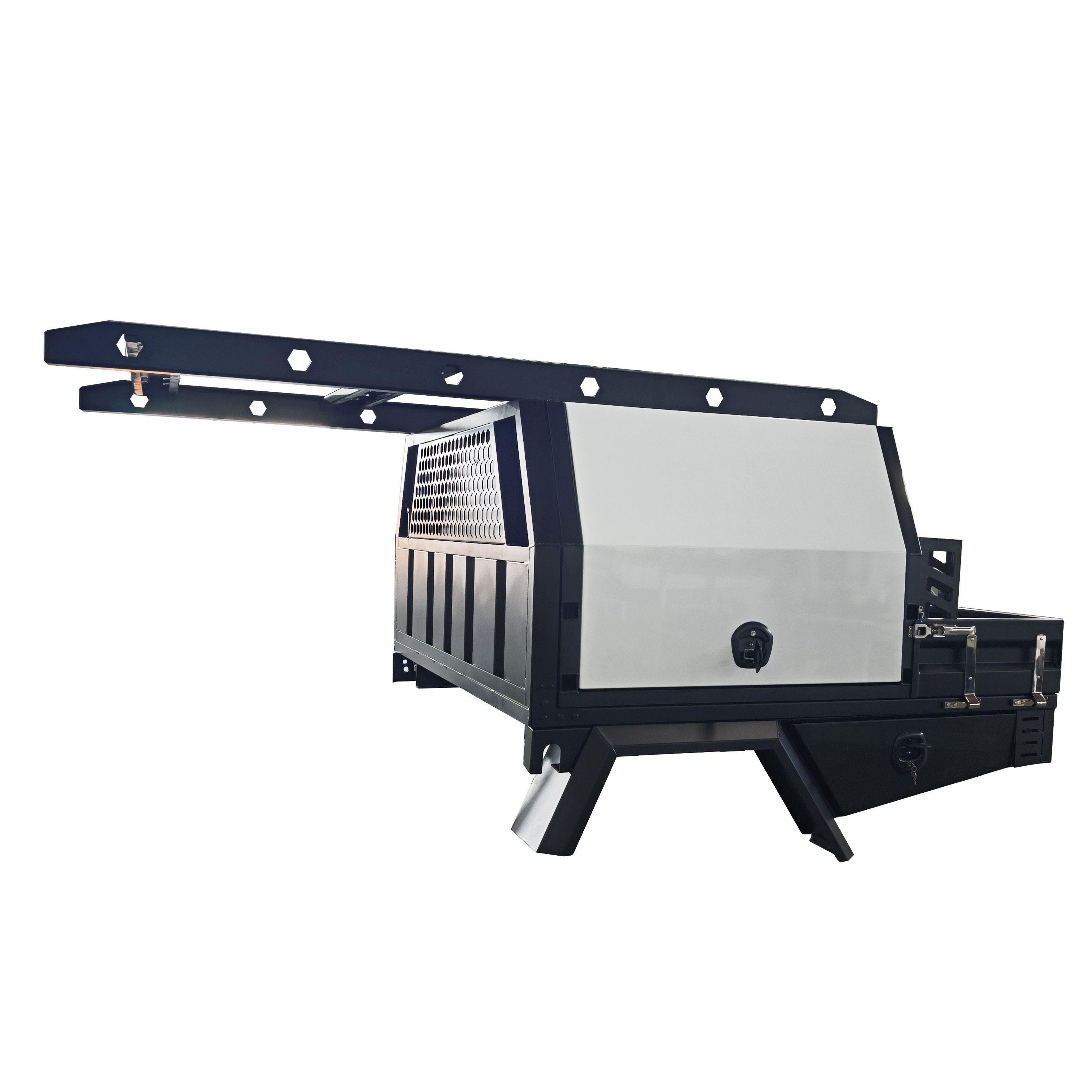 Aluminium Toolbox Roof Rack wi - Outdoor Camping Ute บทวิจารณ์และราคา