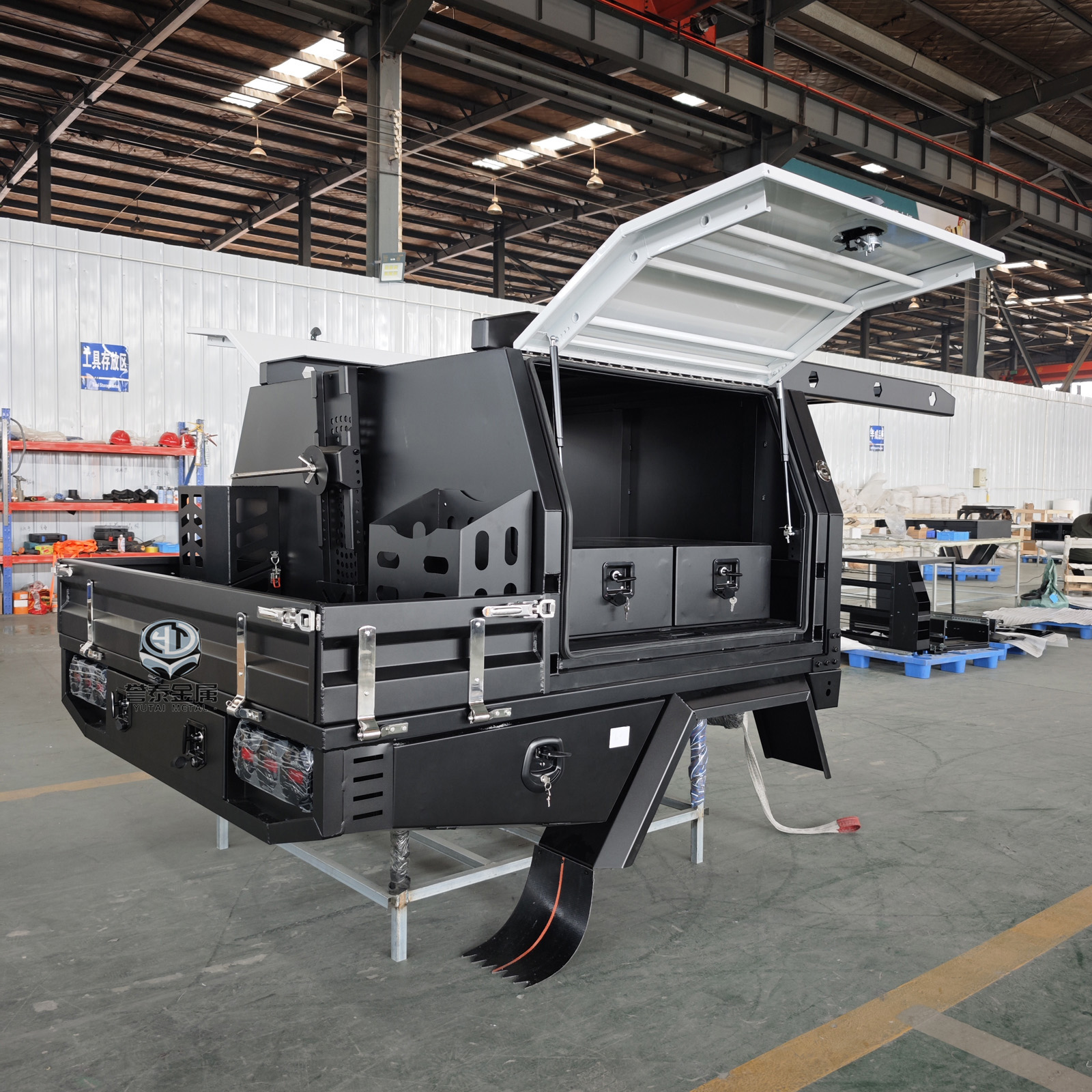 Aluminium Toolbox Roof Rack wi - Outdoor Camping Ute บทวิจารณ์และราคา