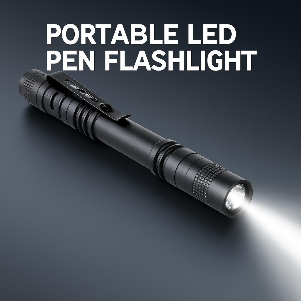 Portable Mini LED Pen Flashlig - Outdoor Camping Vehicle บทวิจารณ์และราคา