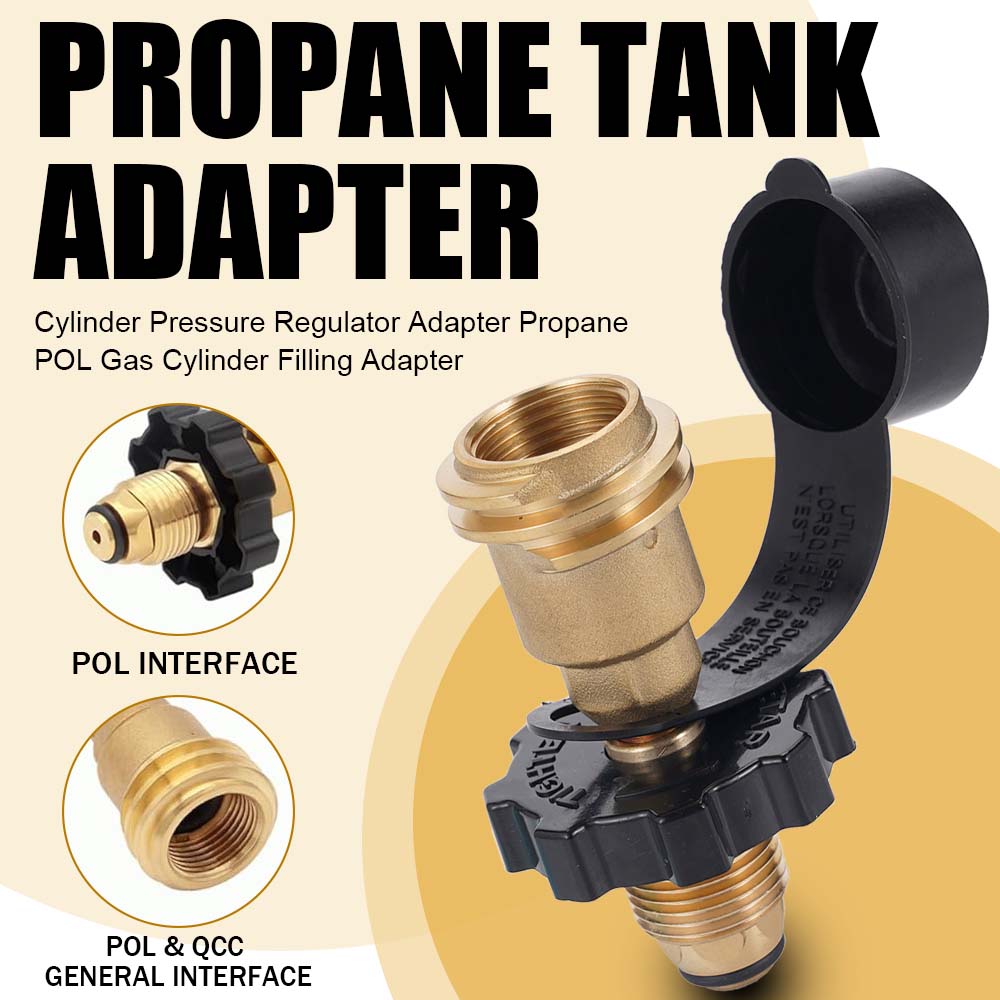 Propane POL To QCC1 Type1 Tank - Outdoor Camping Fire Pit บทวิจารณ์และราคา