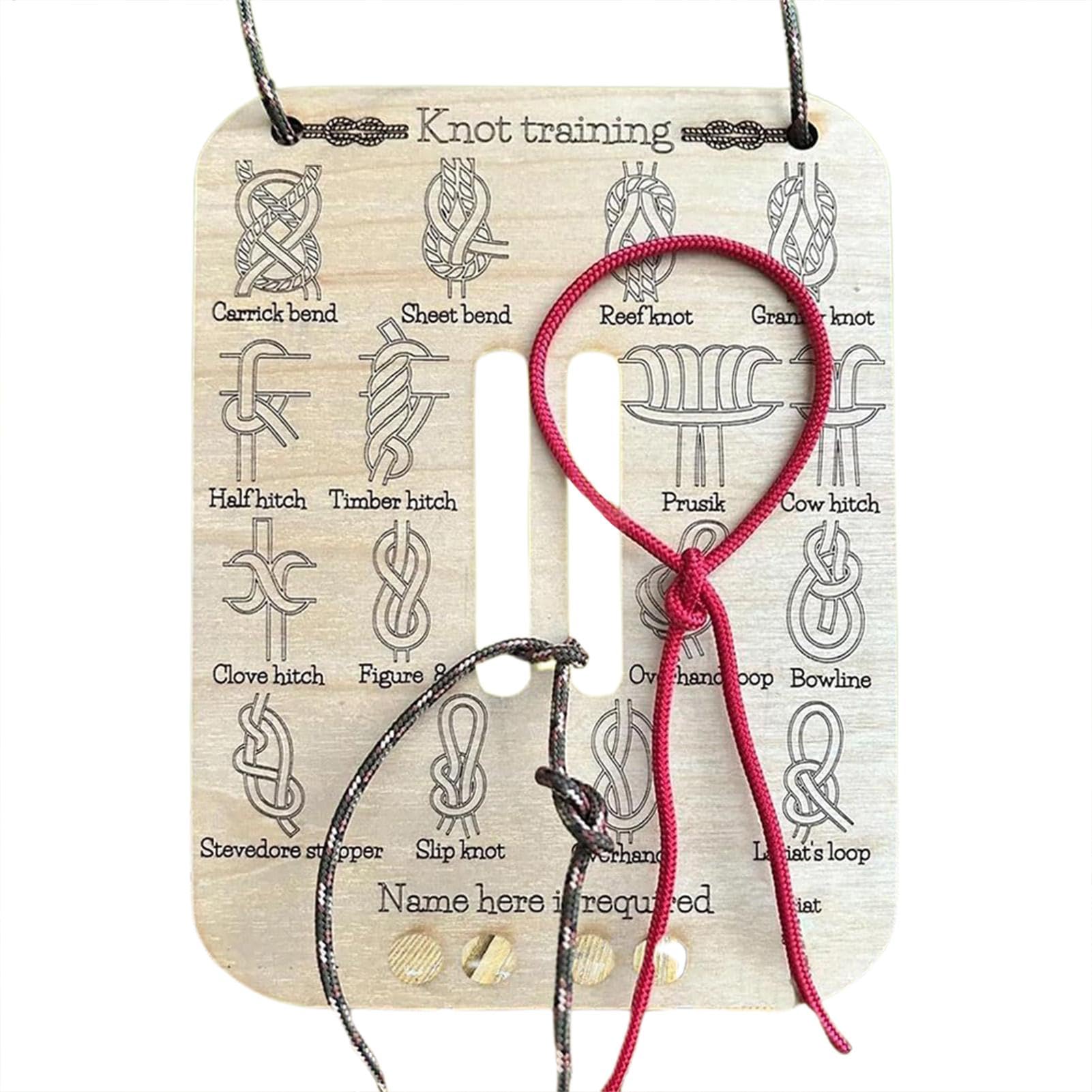 Creative Knot Tying Practice B - Outdoor Camping Ideas บทวิจารณ์และราคา