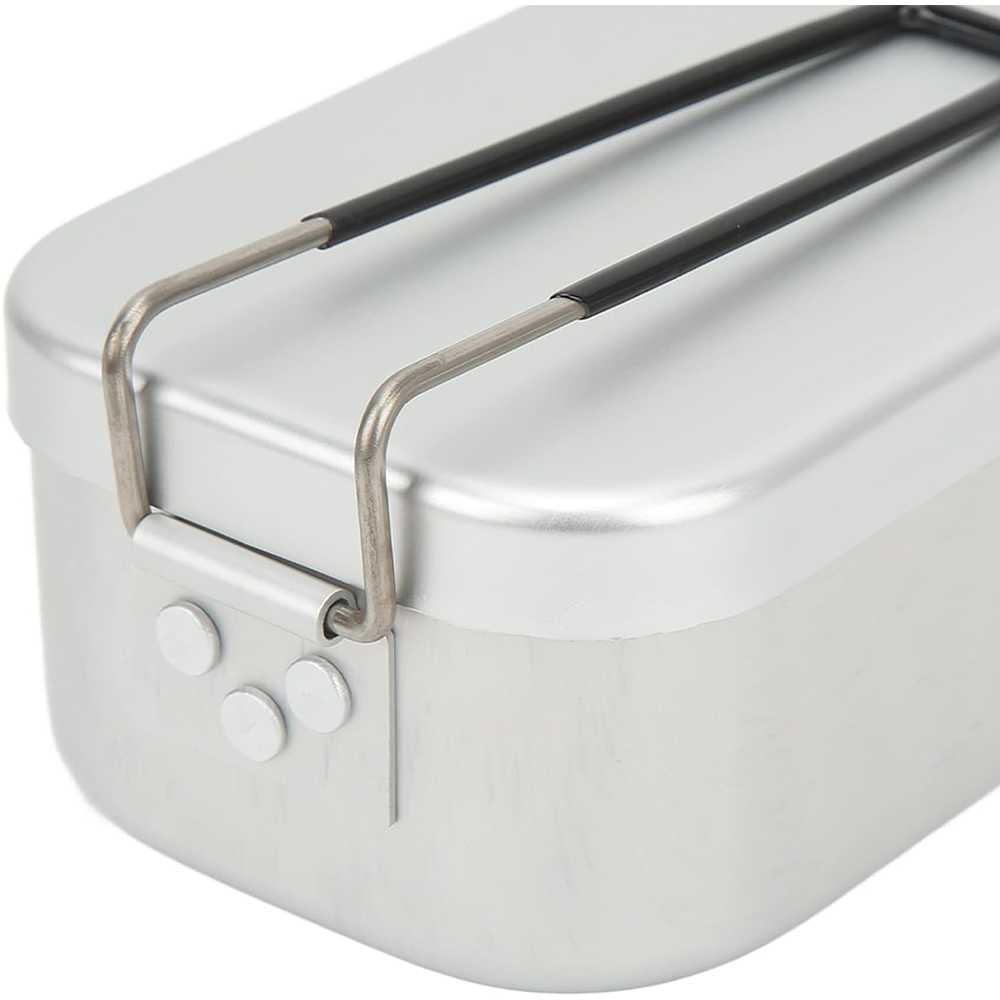 800ML Aluminum Lunch Boxes Out - Camp Utensil Set บทวิจารณ์และราคา