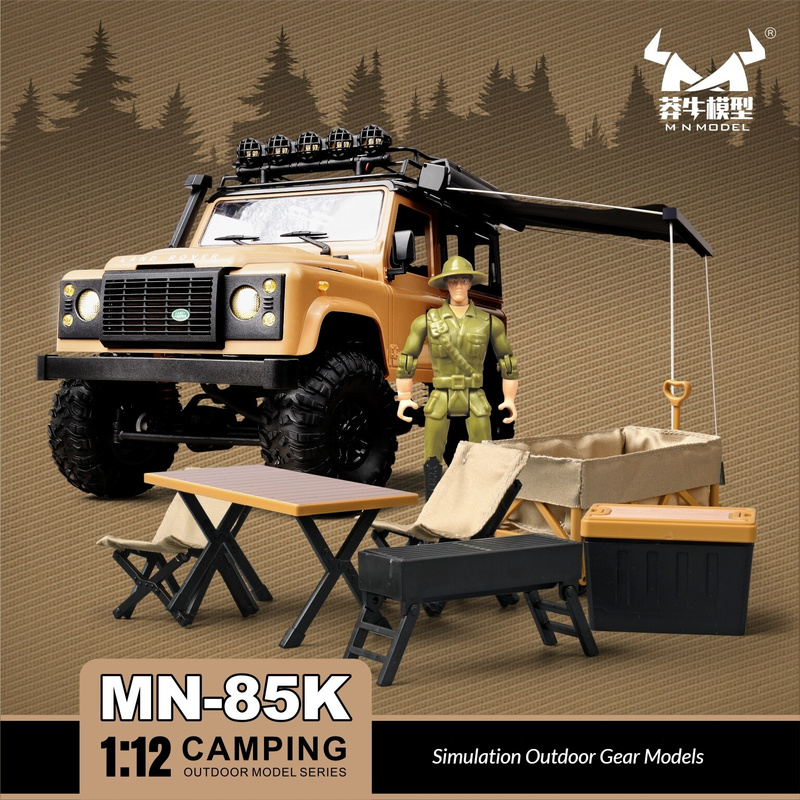 Mn Model Mn-85k 1:12 Scale Sim - Outdoor Camping Vehicle บทวิจารณ์และราคา