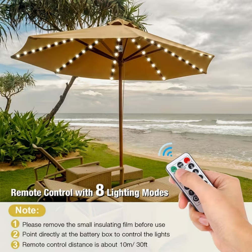 1PC Outdoor Umbrella Light Cor - Outdoor Camping Umbrella บทวิจารณ์และราคา