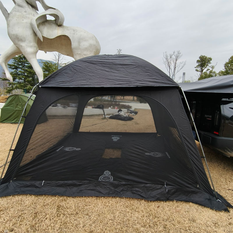 6-Person SUV Camping Tent with - Outdoor Camping Car Tail Tent บทวิจารณ์และราคา