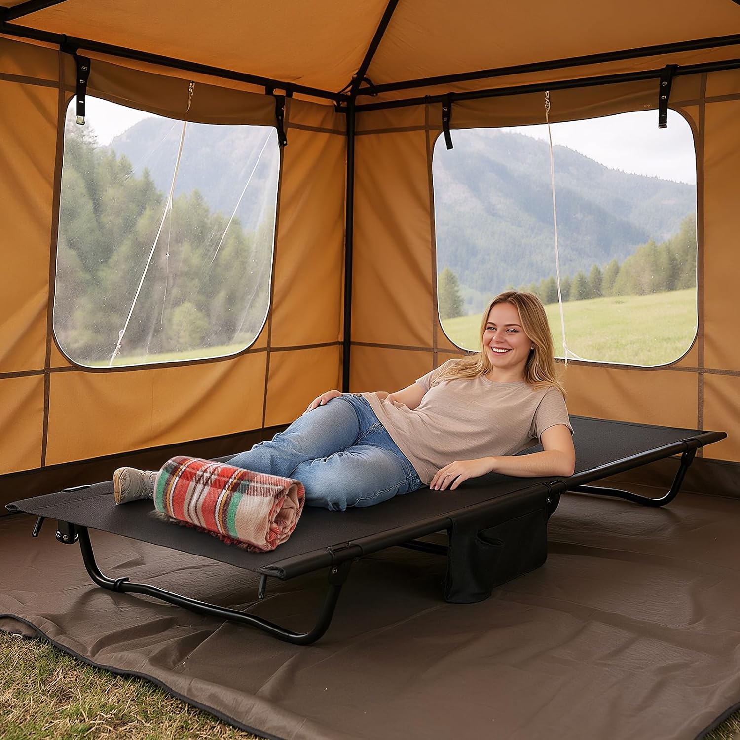 Ultralight Camping Cot For Adu - Ultralight Sleeping Bag บทวิจารณ์และราคา