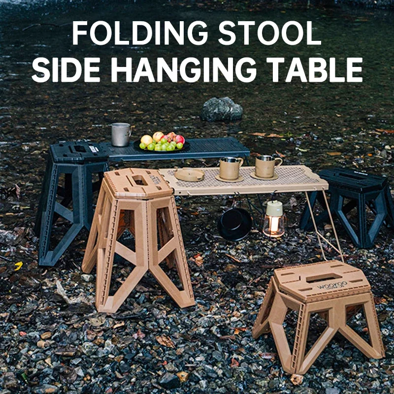 Outdoor Multifunctional Foldin - Outdoor Camping Table With Storage บทวิจารณ์และราคา