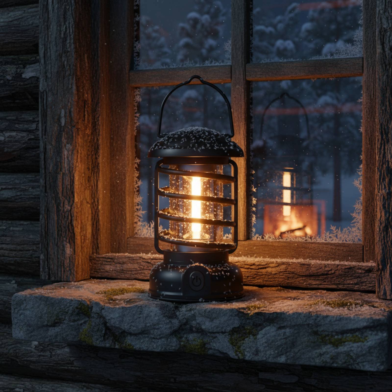 Retro Camping Lantern Two-Way  - Outdoor Camping Lamp บทวิจารณ์และราคา