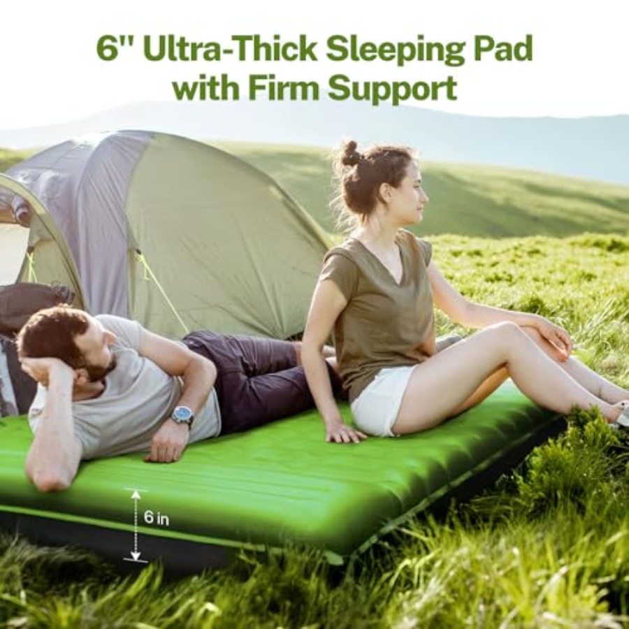 Double Sleeping Pad for Campin - Ultralight Sleeping Bag บทวิจารณ์และราคา