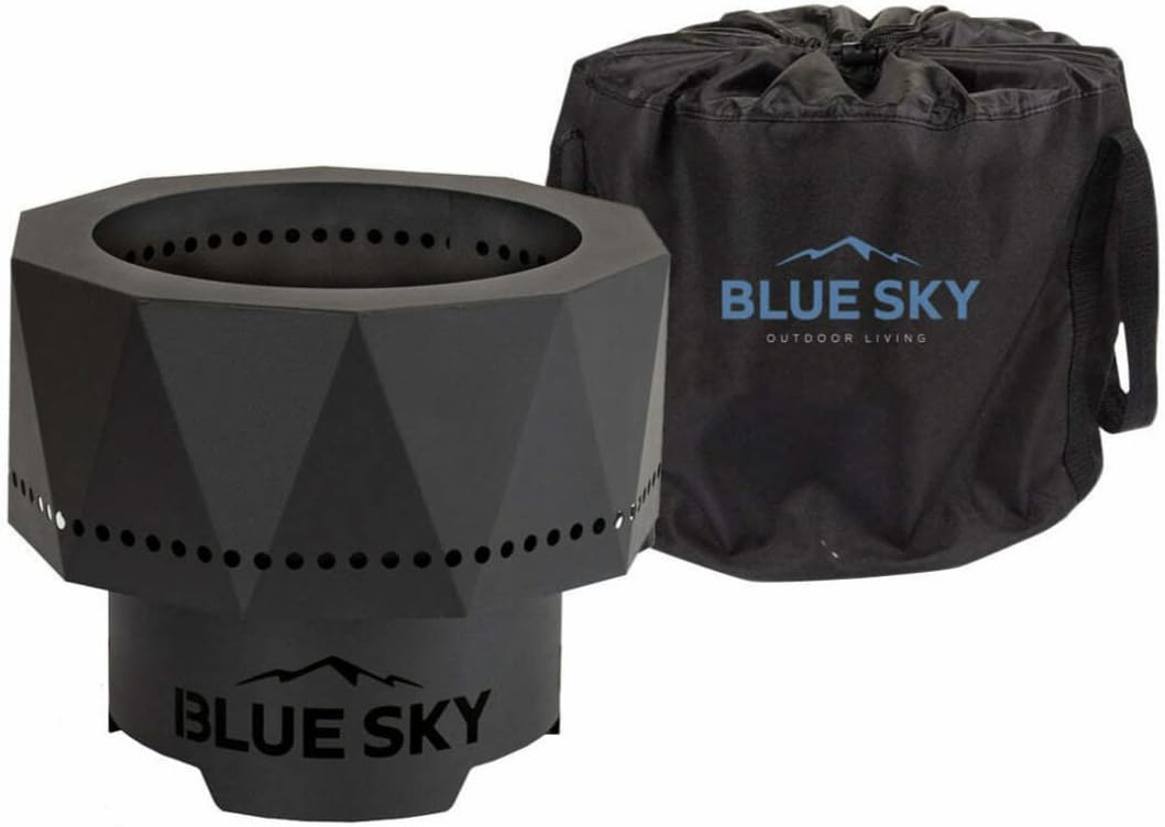 Portable Smokeless Fire Pit wi - Outdoor Camping Fire Pit บทวิจารณ์และราคา