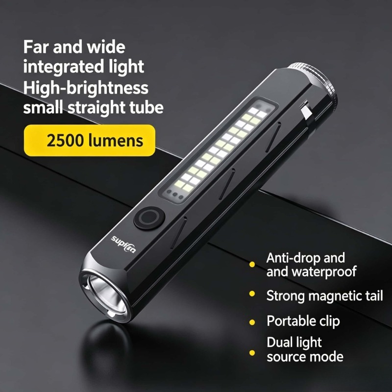LED Strong Light Flashlight Ty - Outdoor Camping Hiking บทวิจารณ์และราคา