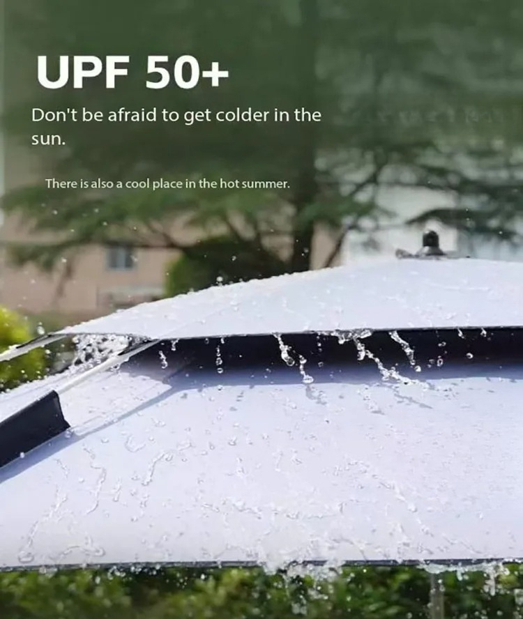 Portable Square Fishing Umbrel - Outdoor Camping Umbrella บทวิจารณ์และราคา