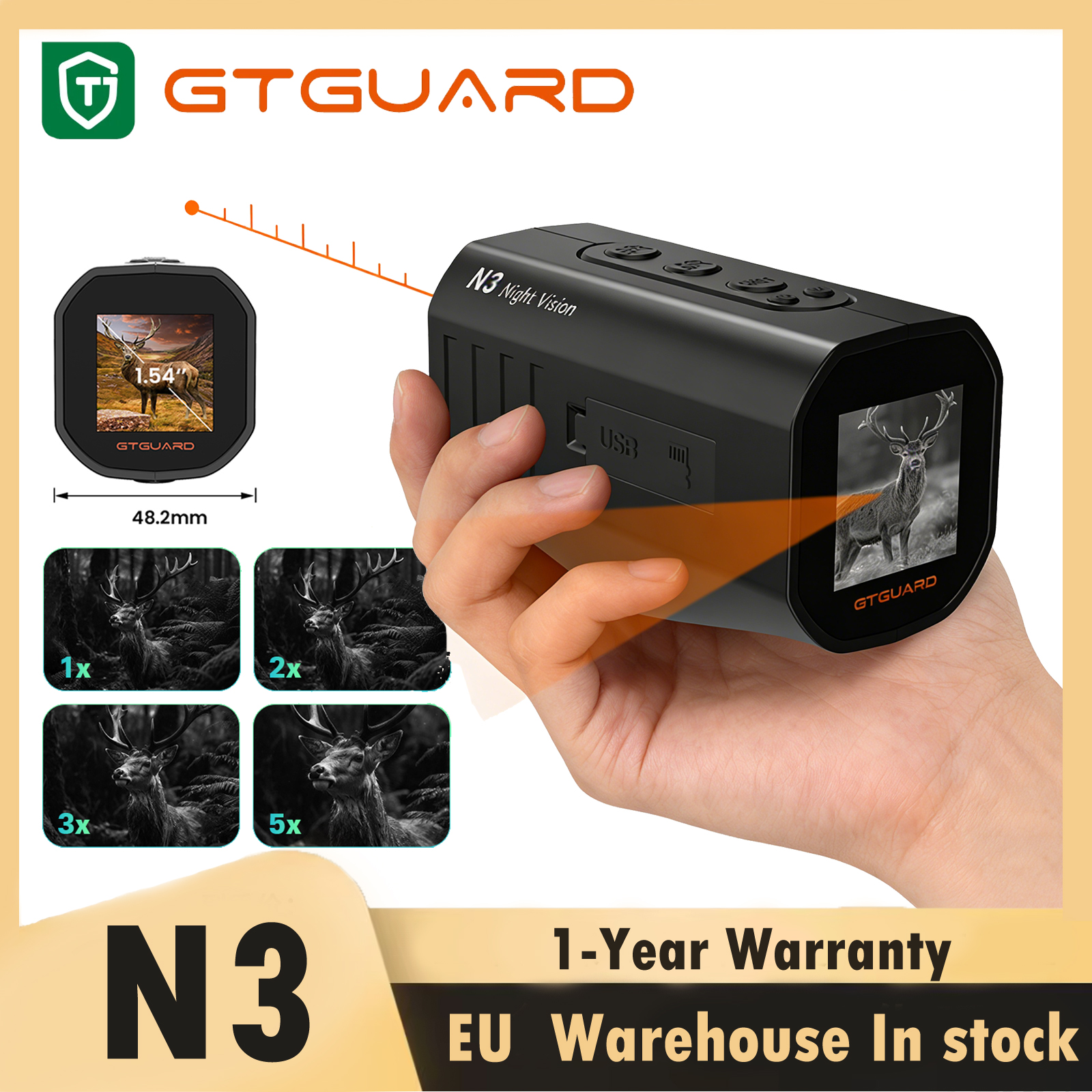 GTGUARD N3 Single-Tube Night V - Outdoor Camping Youtube บทวิจารณ์และราคา