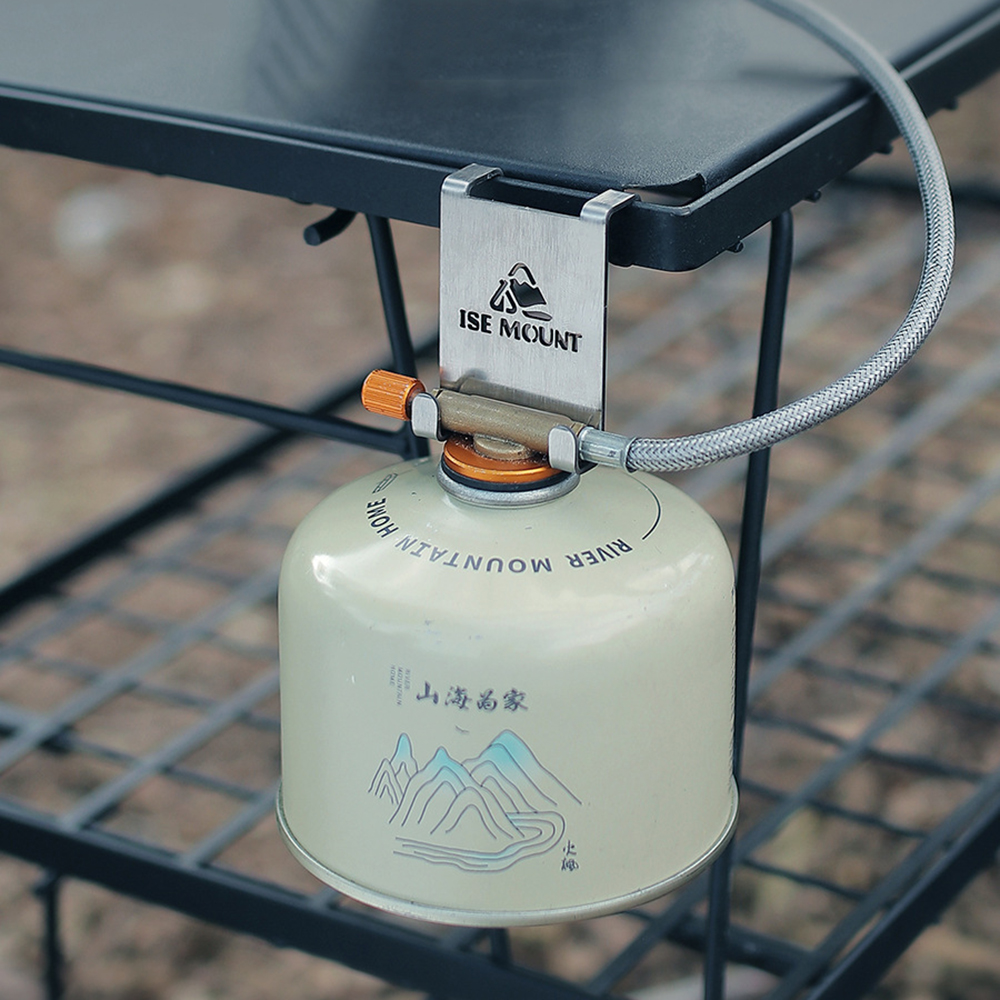 Hang Gas Canister Hook Camping - Outdoor Camping Table With Storage บทวิจารณ์และราคา
