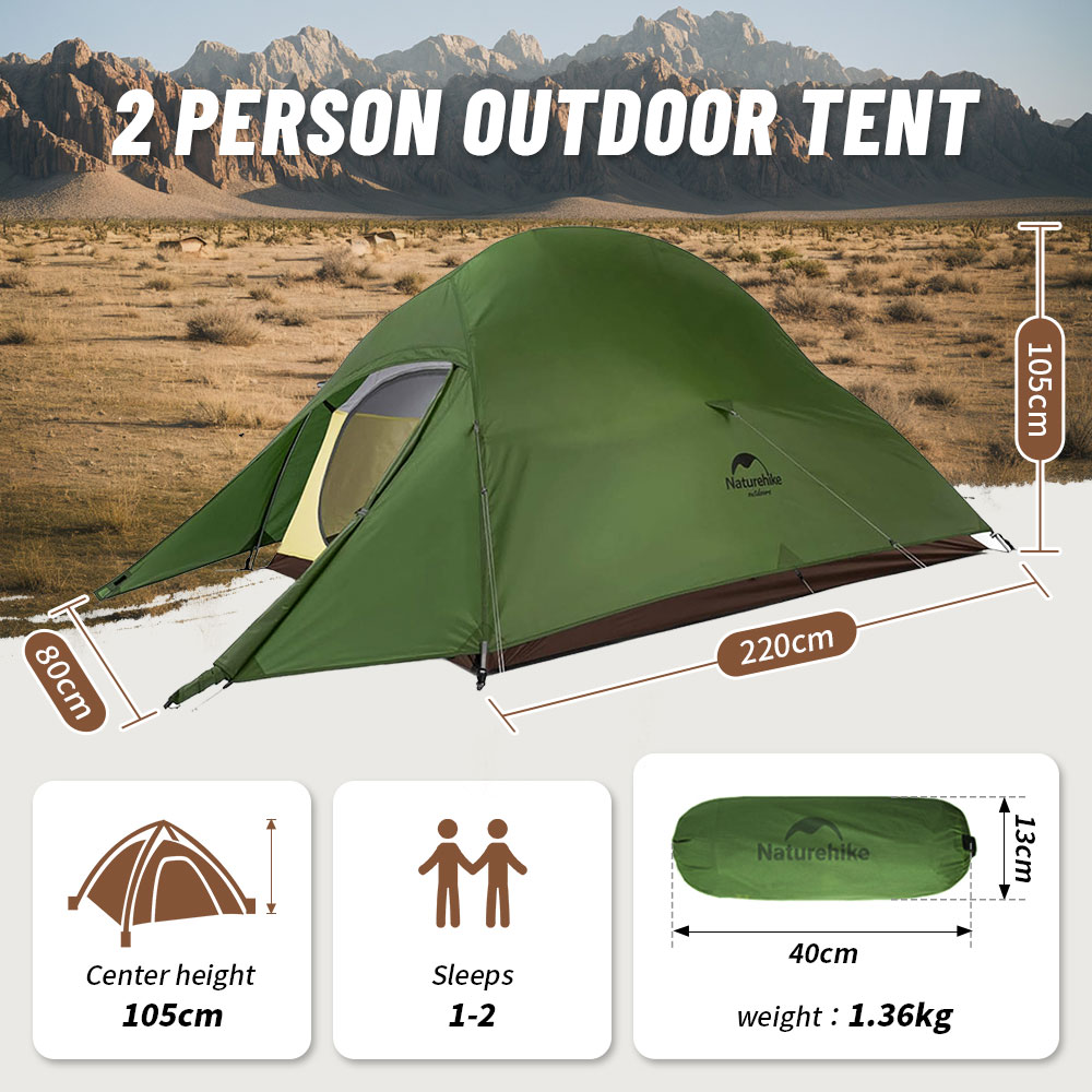 Naturehike Cloud Up 1 2 3 Pers - Ultralight Sleeping Bag บทวิจารณ์และราคา