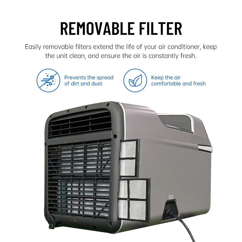 R290 Small Air Conditioner Por - Outdoor Camping Air Conditioner บทวิจารณ์และราคา