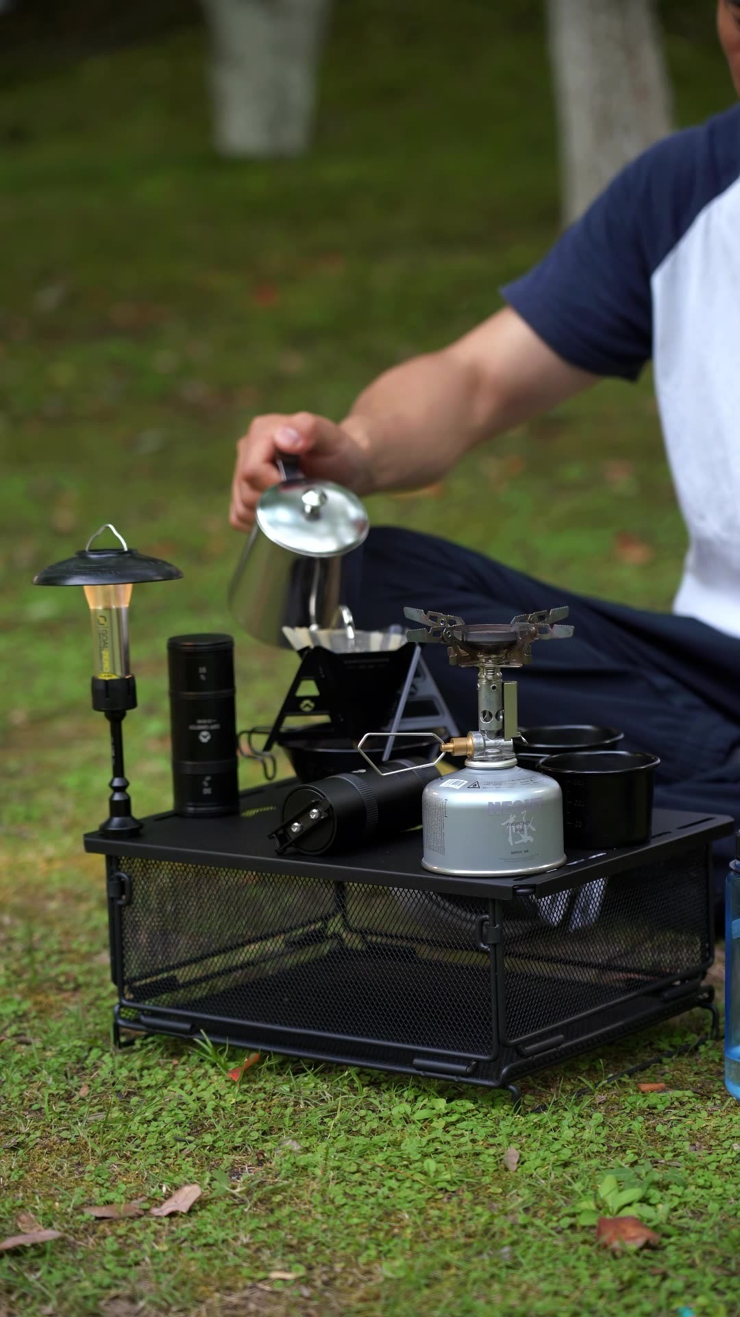 CAMPINGMOON Outdoor IGT Table  - Outdoor Camping Table With Storage บทวิจารณ์และราคา