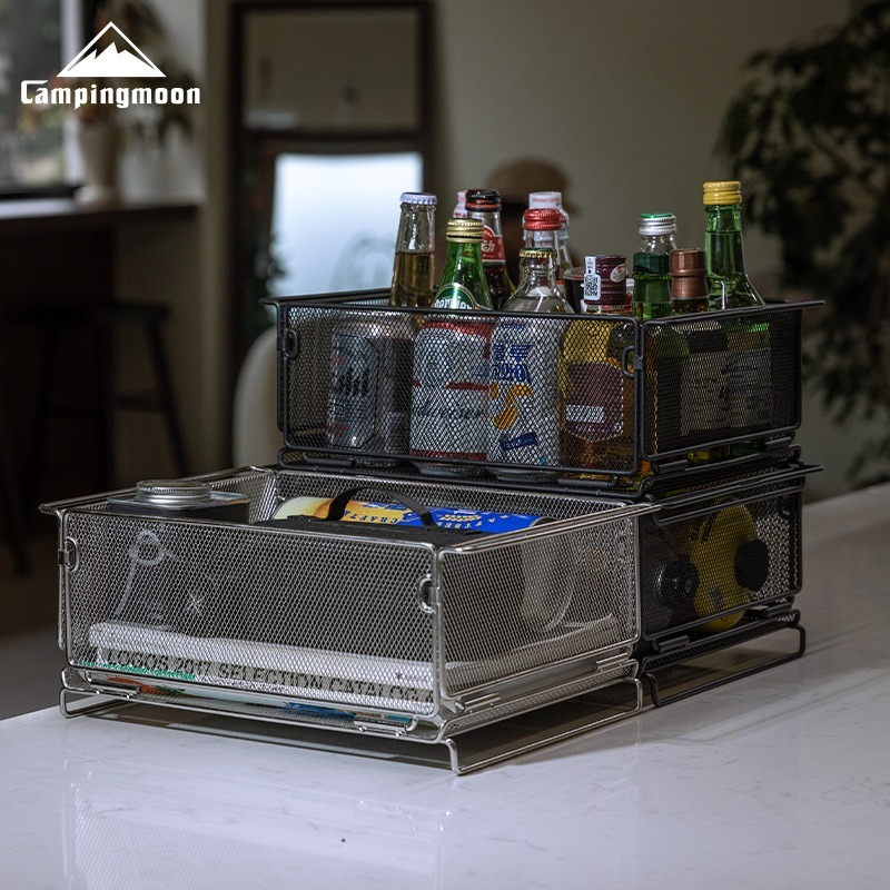 CAMPINGMOON Outdoor IGT Table  - Outdoor Camping Table With Storage บทวิจารณ์และราคา