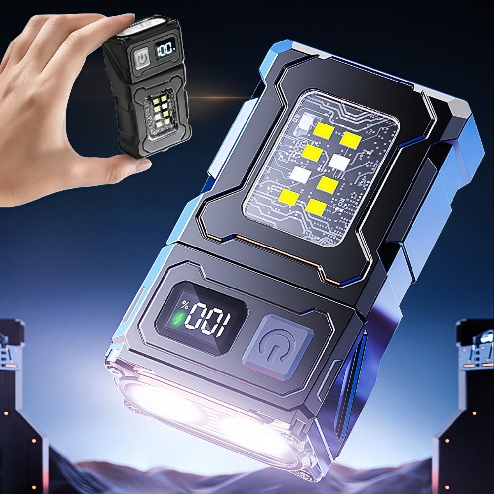 Rechargeable Mini LED Flashlig - Outdoor Camping Hiking บทวิจารณ์และราคา
