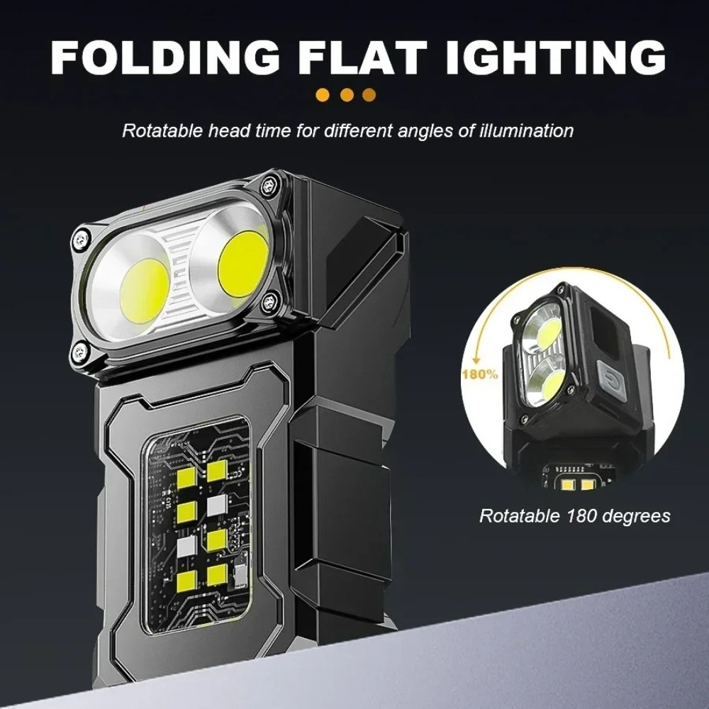 Rechargeable Mini LED Flashlig - Outdoor Camping Hiking บทวิจารณ์และราคา