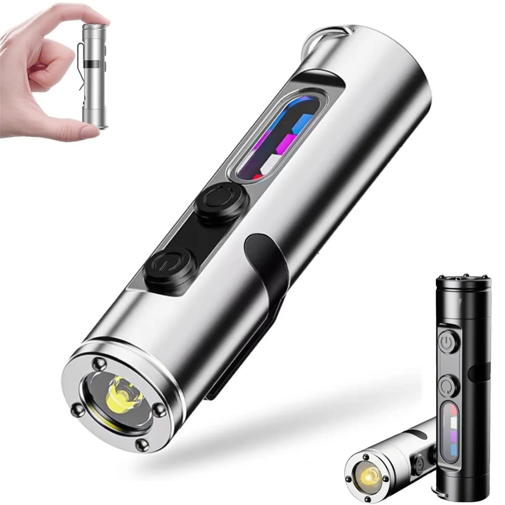 LED Flashlight Mini Portable E - Outdoor Camping Lamp บทวิจารณ์และราคา