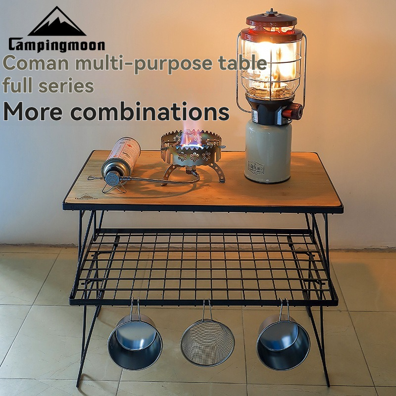 CAMPINGMOON T-230 Portable Mul - Outdoor Camping Table With Storage บทวิจารณ์และราคา