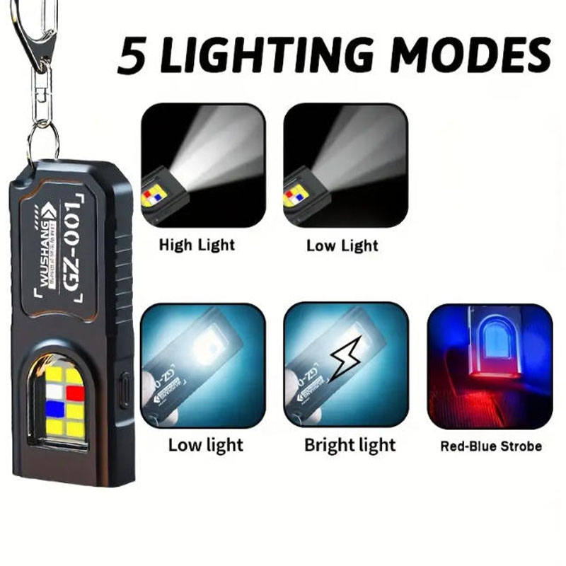 Multifunctional Keychain Flash - Outdoor Camping Lamp บทวิจารณ์และราคา