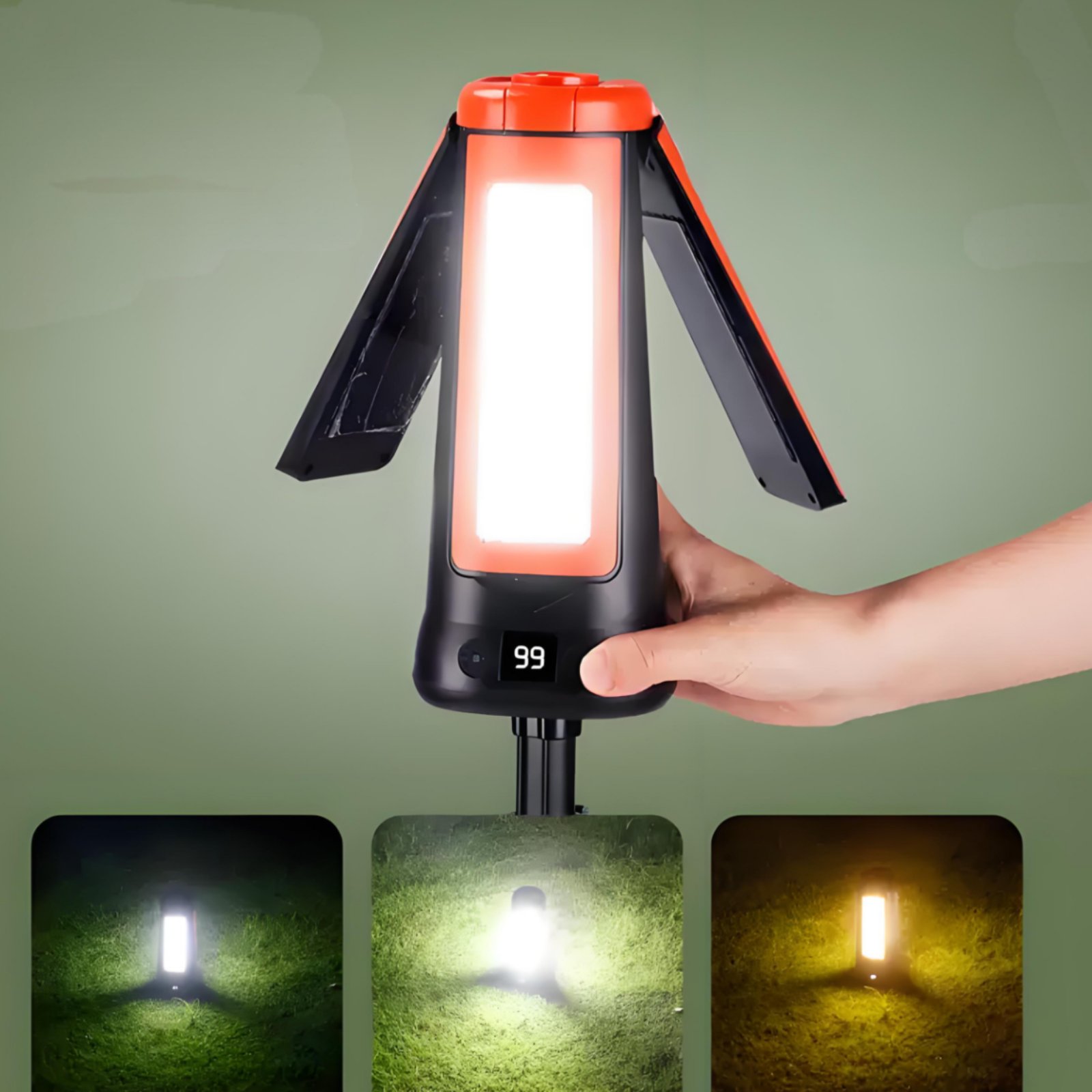 Telescopic Tent Lamp Adjustabl - Outdoor Camping Lamp บทวิจารณ์และราคา