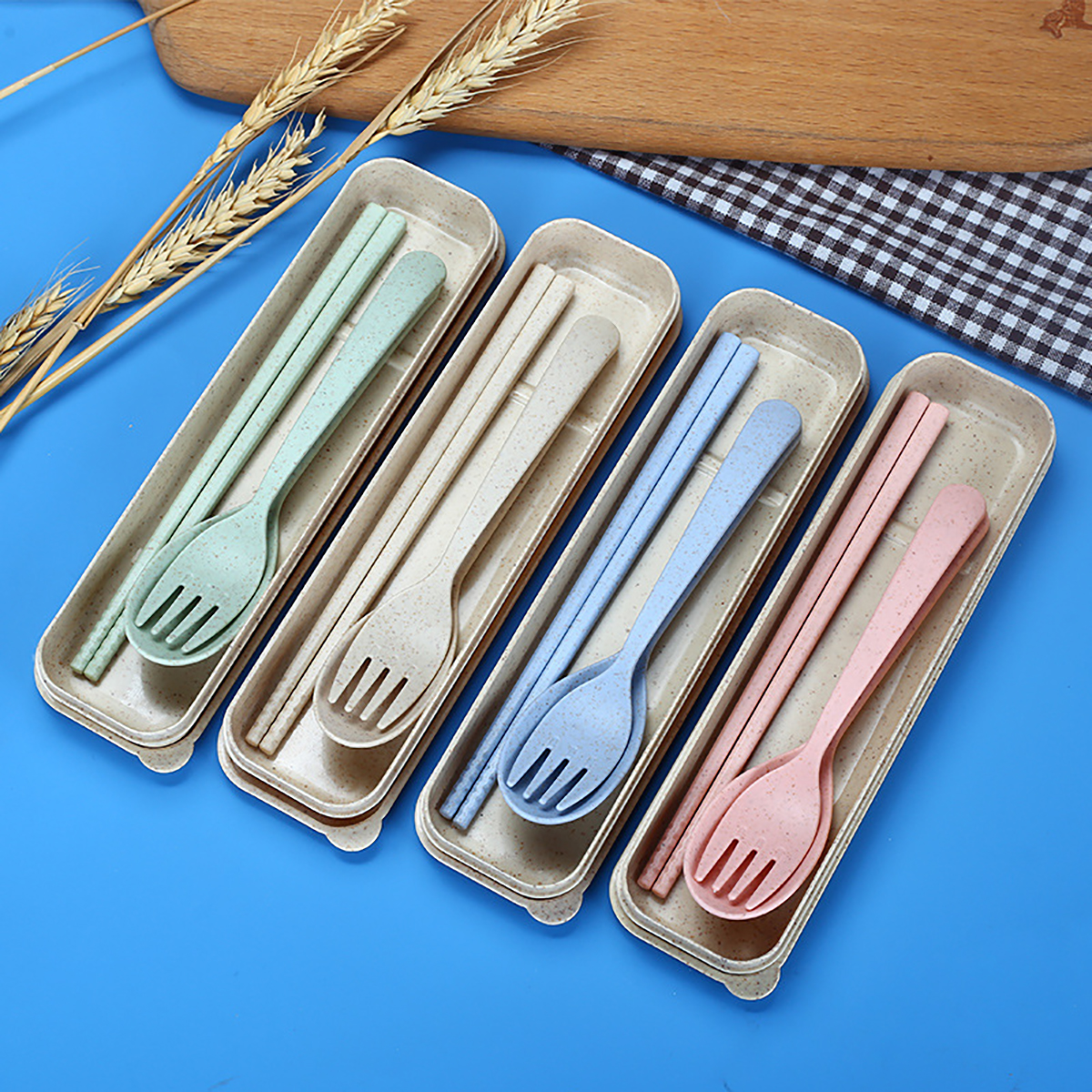 Fork Spoon Chopsticks Bowls Cu - Camp Cooking Set บทวิจารณ์และราคา