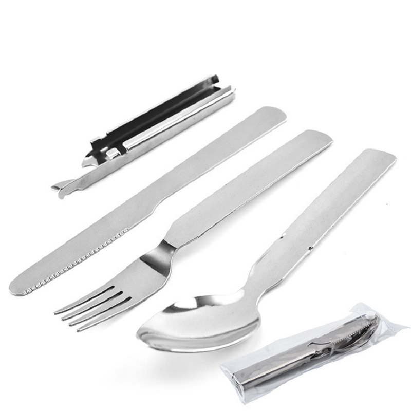 Stainless Steel Tableware Set  - Outdoor Camping Knife บทวิจารณ์และราคา