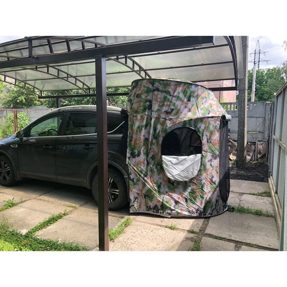 Car Rear Roof Outdoor Equipmen - Outdoor Camping Car Tail Tent บทวิจารณ์และราคา