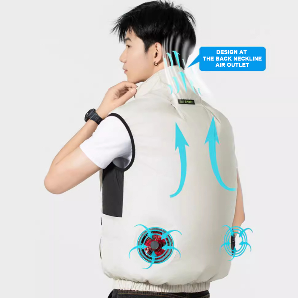 2025 Cooling Fan Vest Air Cond - Outdoor Camping Air Conditioner บทวิจารณ์และราคา