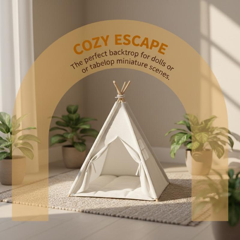 1: 12 Tent Model Decoration Sc - Outdoor Camping Gazebo บทวิจารณ์และราคา