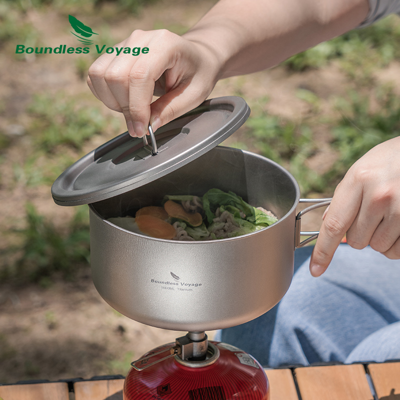 Boundless Voyage Titanium Camp - Camp Cooking Set บทวิจารณ์และราคา