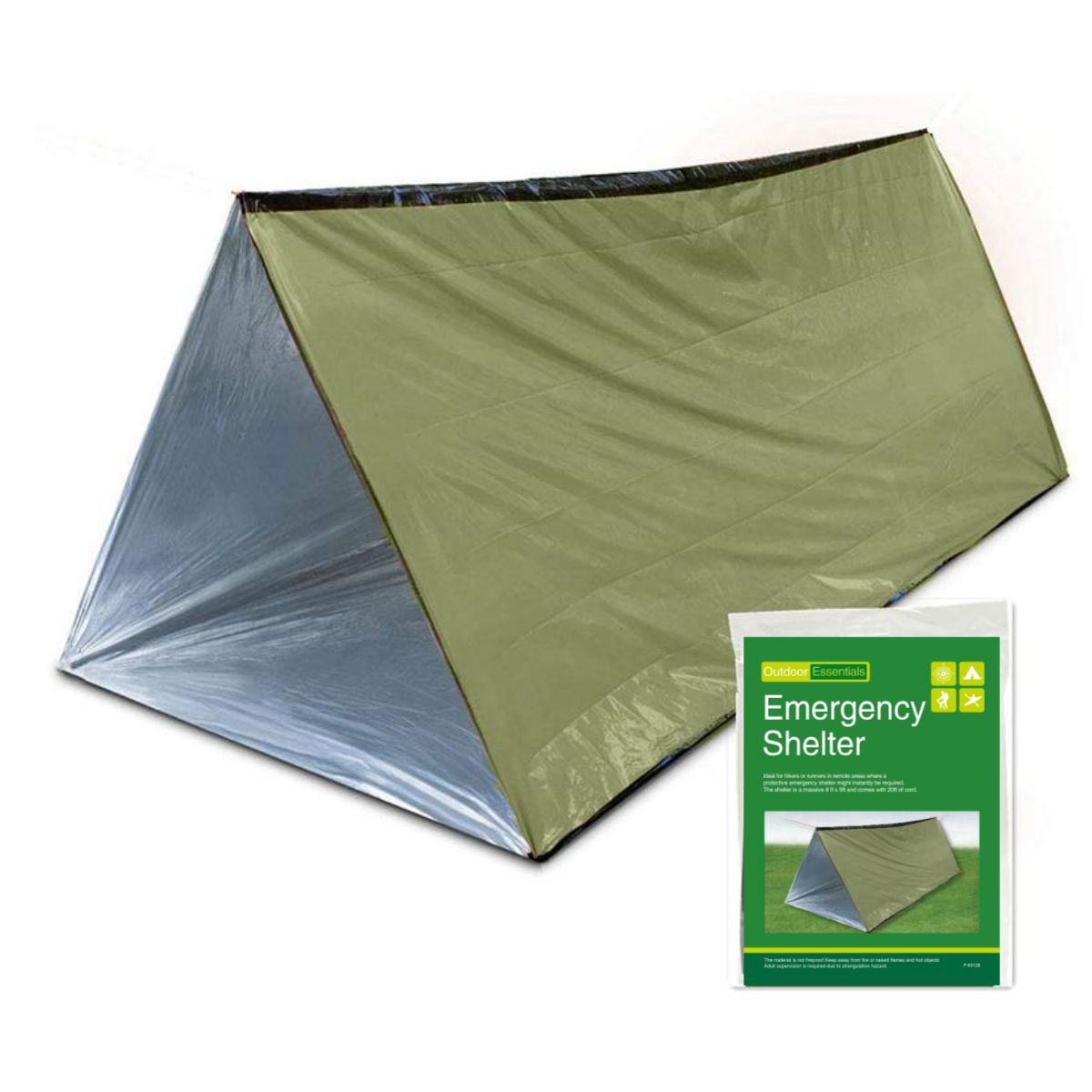Emergency tent, Waterproof 2 P - Outdoor Camping Youtube บทวิจารณ์และราคา