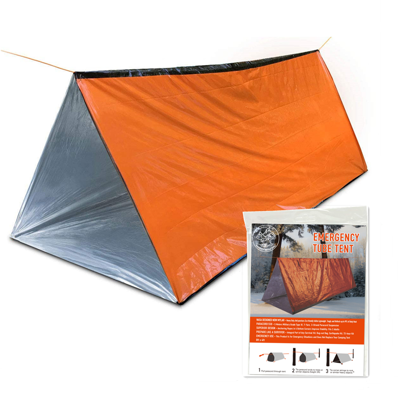 Emergency tent, Waterproof 2 P - Outdoor Camping Youtube บทวิจารณ์และราคา
