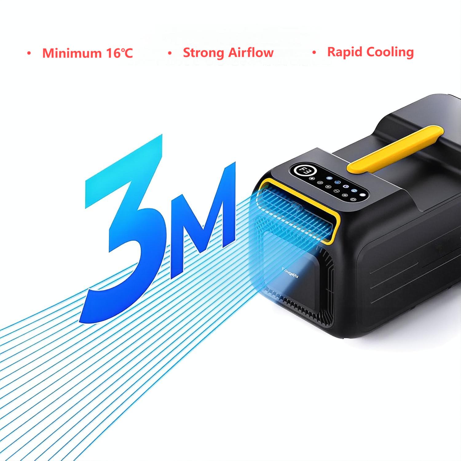 4500 Btu Outdoor Portable Air  - Outdoor Camping Air Conditioner บทวิจารณ์และราคา