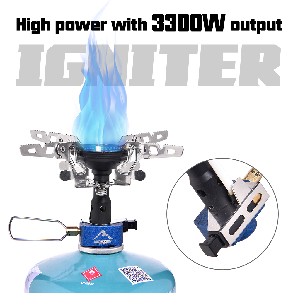 Outdoor Camping Gas Burner Out - Camp Cooking Set บทวิจารณ์และราคา