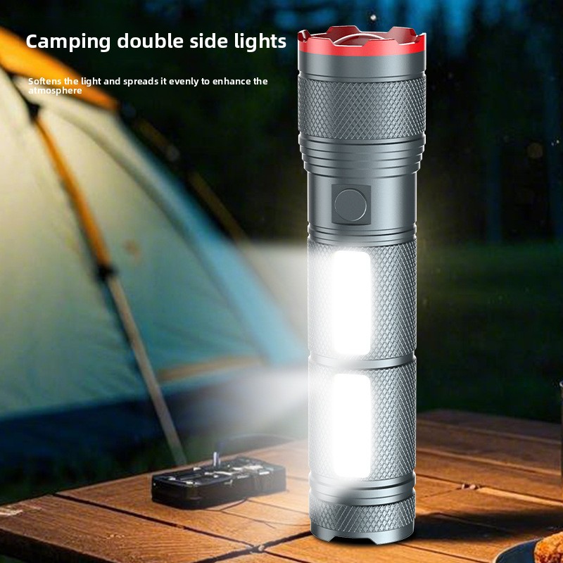 7200mAh Highlight Flashlight C - Outdoor Camping Hiking บทวิจารณ์และราคา