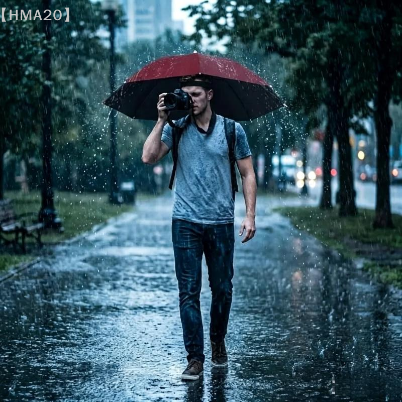 【HMA20】Portable Foldable Umbre - Outdoor Camping Umbrella บทวิจารณ์และราคา