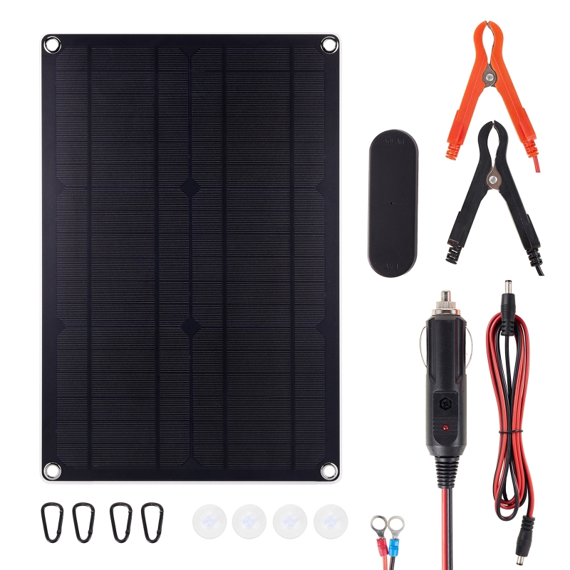 20W Solar Panel Kit High Conve - Outdoor Camp บทวิจารณ์และราคา