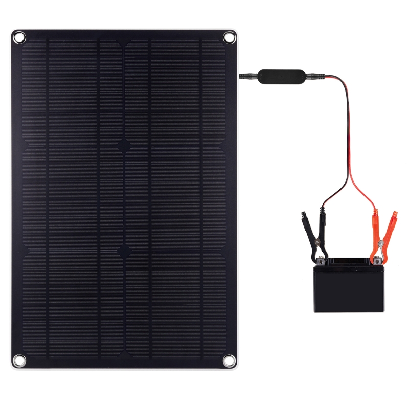 20W Solar Panel Kit High Conve - Outdoor Camp บทวิจารณ์และราคา