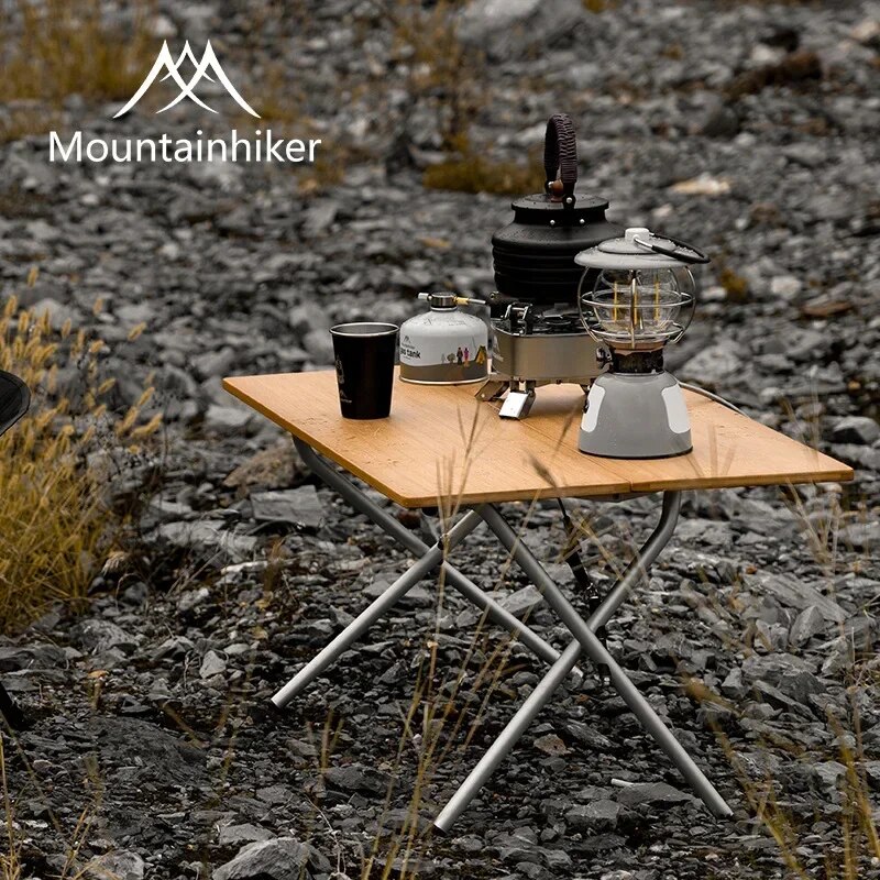 MOUNTAINHIKER Outdoor Camping  - Outdoor Camping Table With Storage บทวิจารณ์และราคา