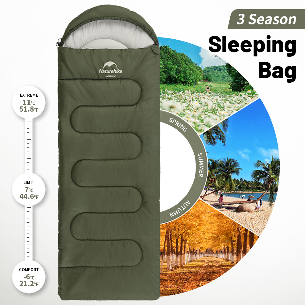 Naturehike Y150 Sleeping Bags  - Ultralight Sleeping Bag บทวิจารณ์และราคา