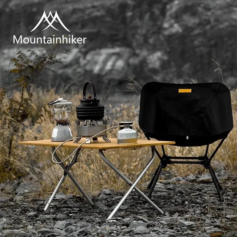 MOUNTAINHIKER 2/3 Bamboo Foldi - Outdoor Camping Table With Storage บทวิจารณ์และราคา