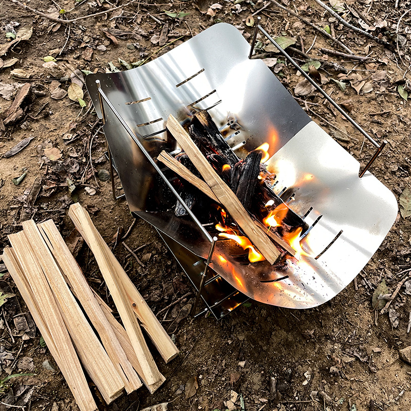 Wood Burning Camping Stove Por - Outdoor Camping Fire Pit บทวิจารณ์และราคา