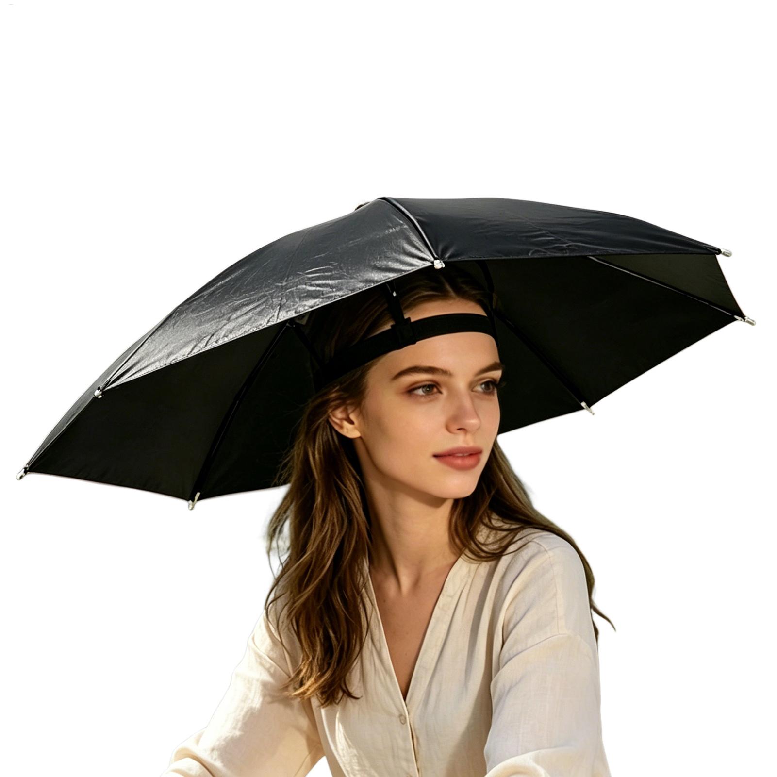 Folding Umbrella Hat Waterproo - Outdoor Camping Umbrella บทวิจารณ์และราคา